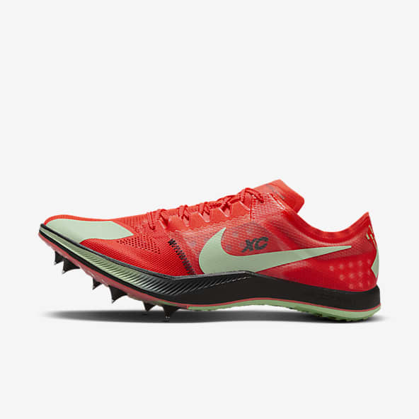 Red nike track shoes clearance